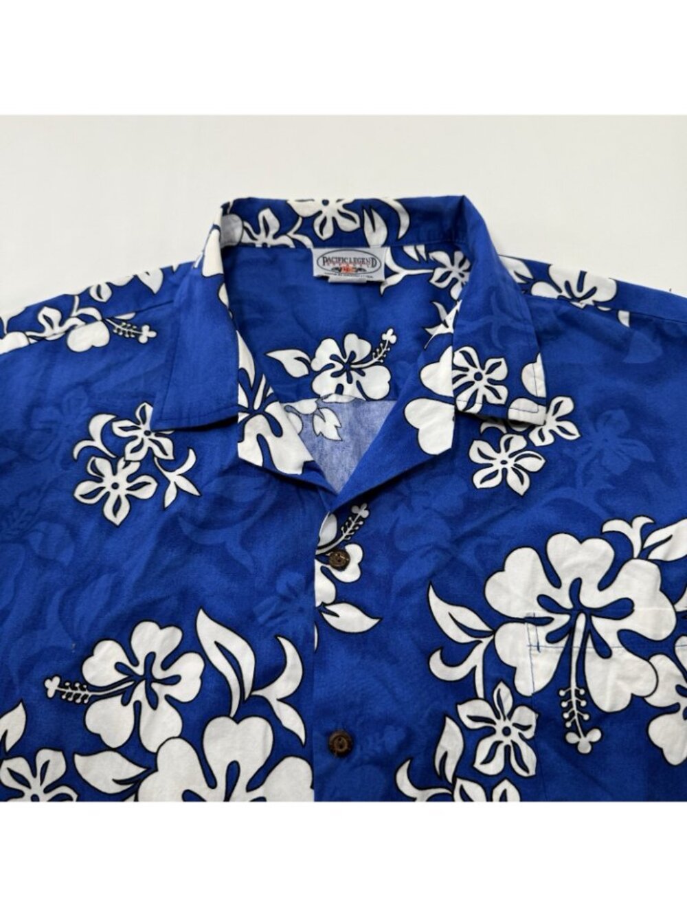 Vintage Pacific Legend Hawaiian Shirt Hibiscus Men Size 2XL Hawaii Flower Aloha - Picture 3 of 12